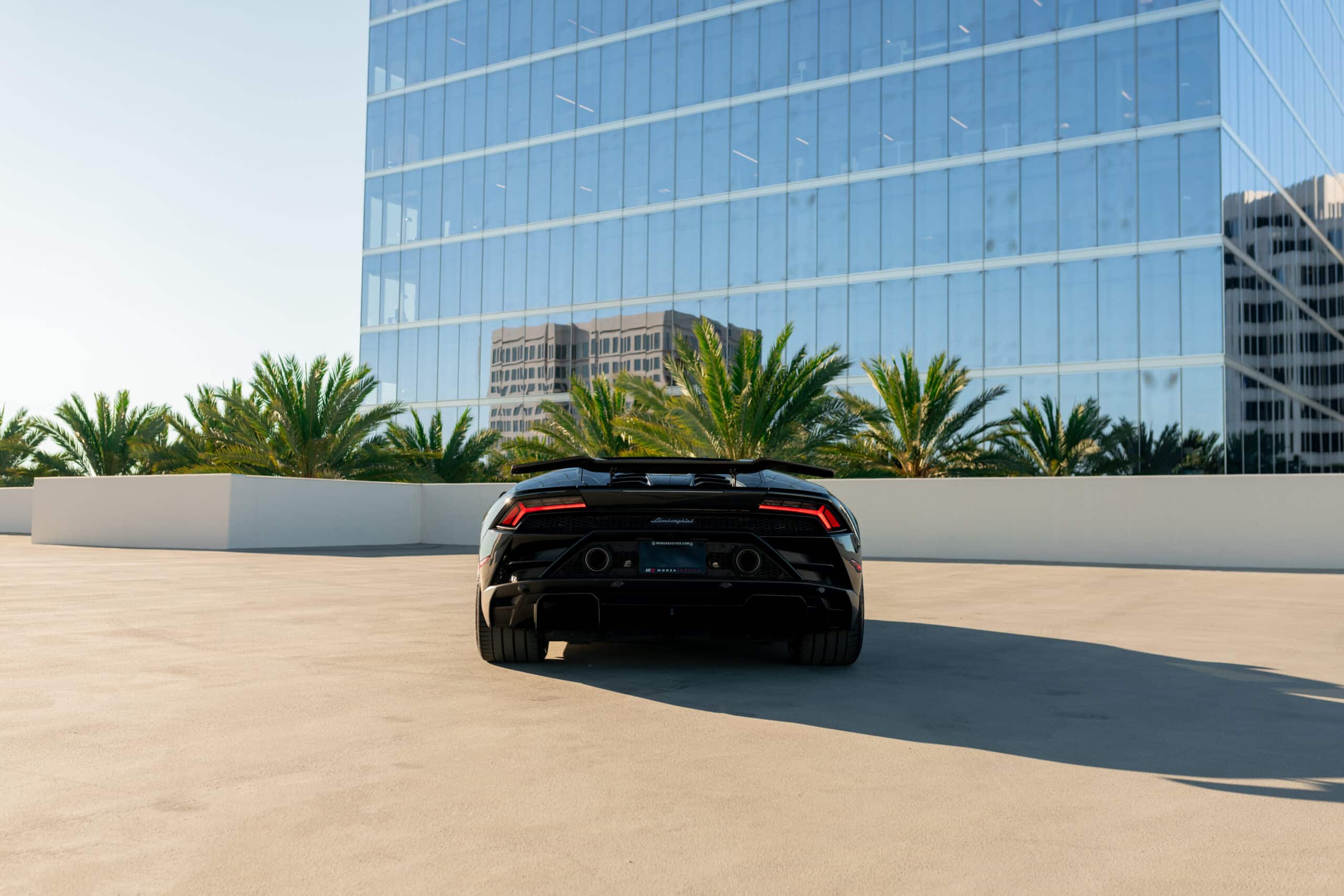 Lamborghini Huracan EVO Spyder — Nero — alternate view