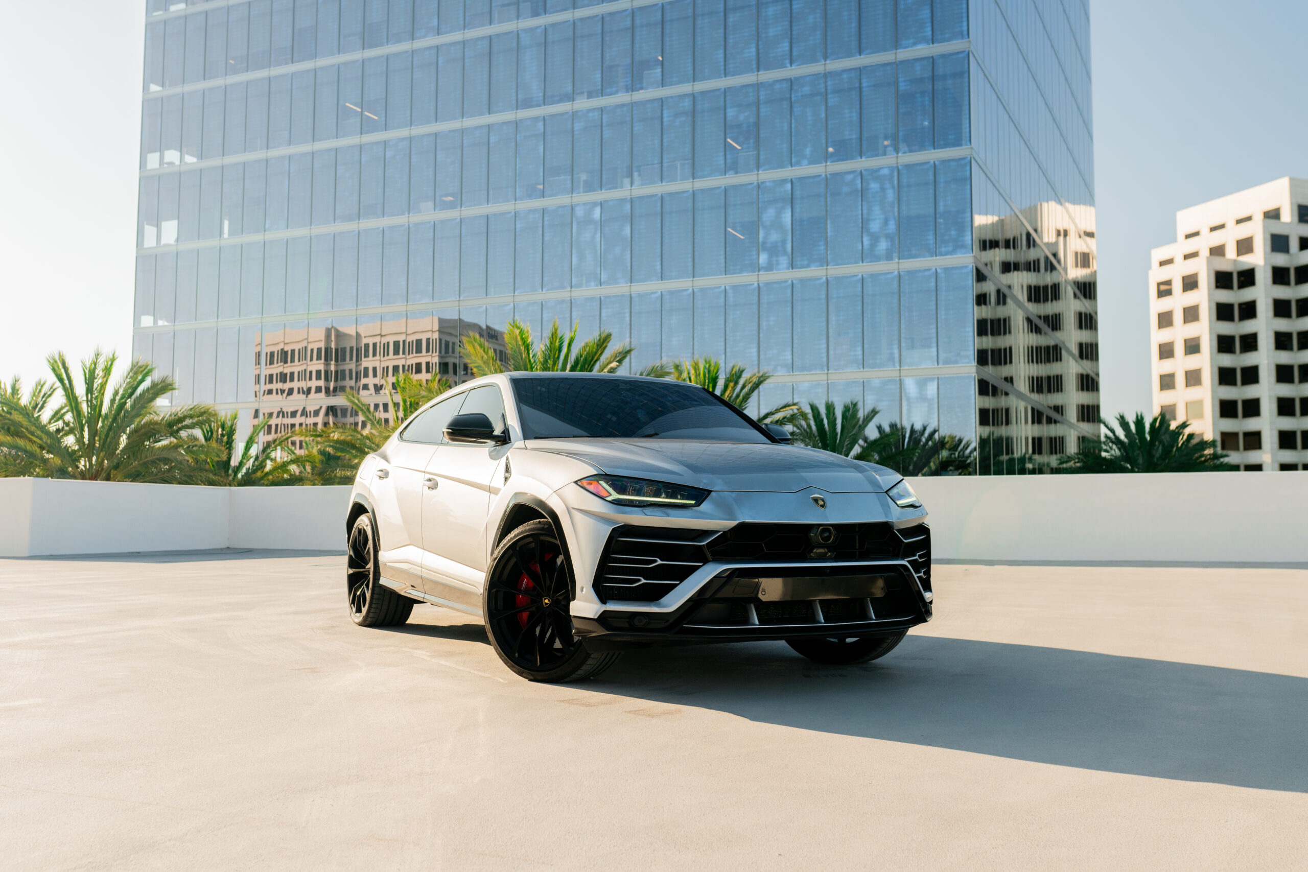 Lamborghini Urus (Silver) - Velocity Exotic Car Rentals