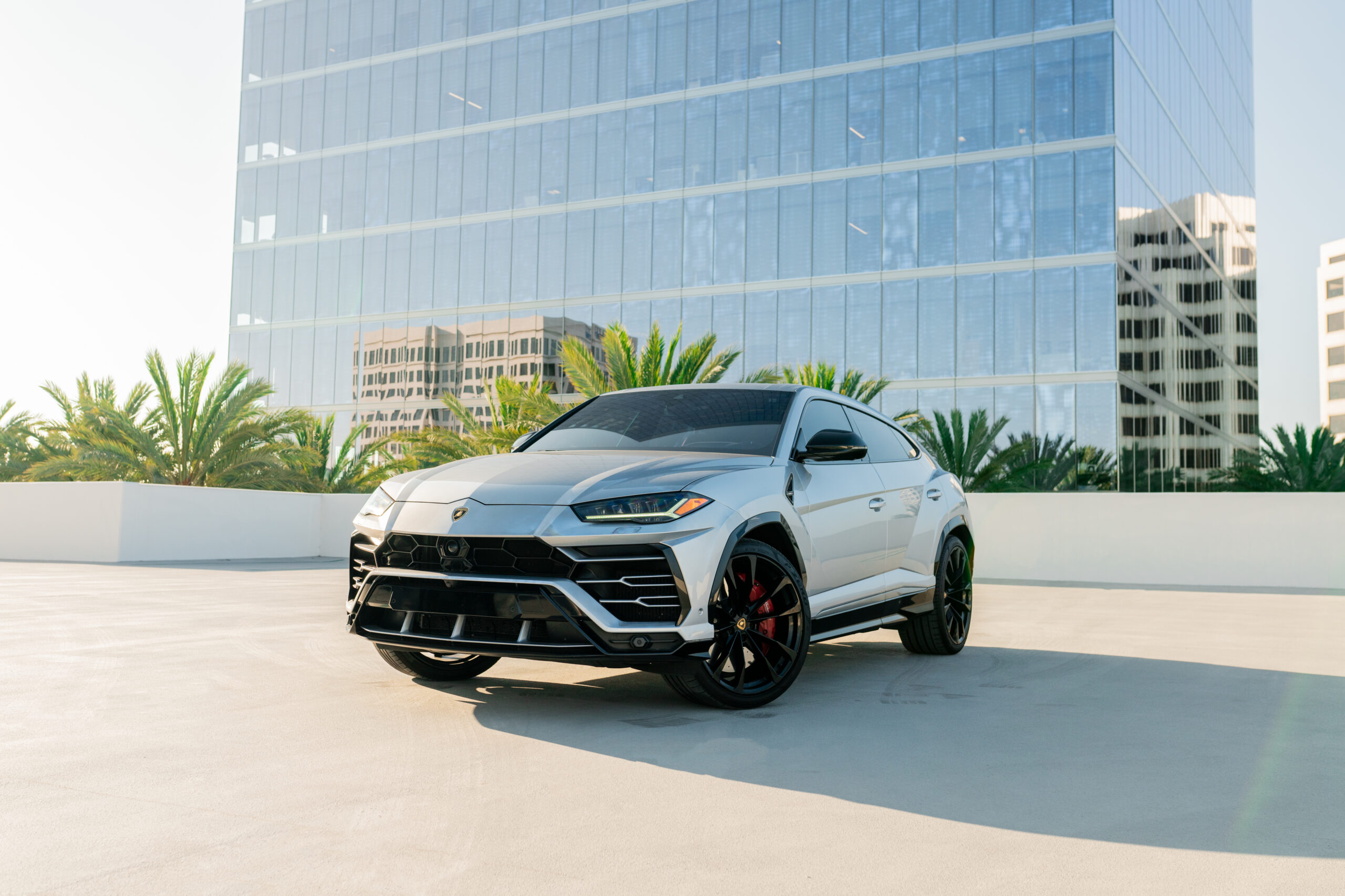 Lamborghini Urus (Silver) - Velocity Exotic Car Rentals