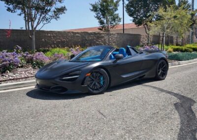 mclaren 720s spider mso for rent los angeles
