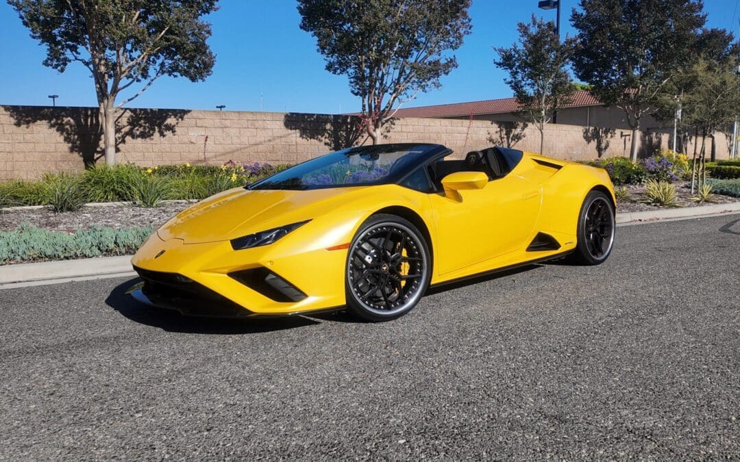 Lamborghini Huracan EVO Spyder (Yellow)