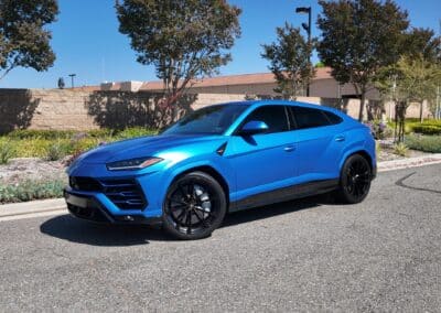 lamborghini urus blue rental