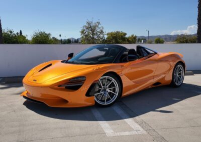 mclaren 750s spider for rent